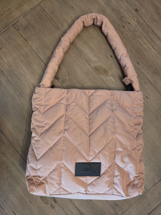 Markberg | Bags | Markberg Pink Quilted Puffer Shopper Tote Shoulder ...